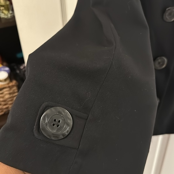 Lane Bryant 26/28W Black Crop Blazer - Picture 3 of 6